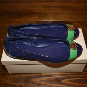Coach Tyler Patent Ballet Flats